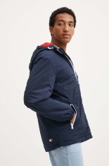 Tommy Jeans geaca barbati, culoarea albastru marin, de iarna, DM0DM18908