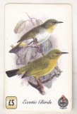 bnk card Cartele telefonice - Marea Britanie UT Universal Telecommunications - fauna - pasari