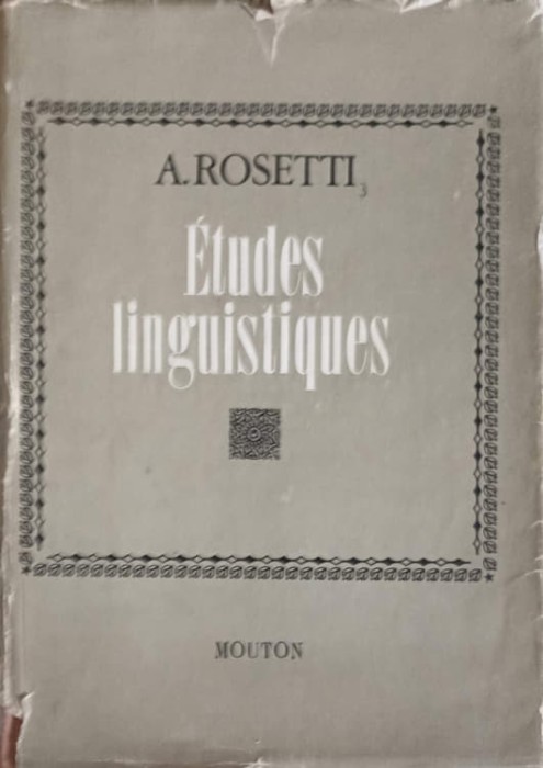 ETUDES LINGUISTIQUES-A. ROSETTI-239715