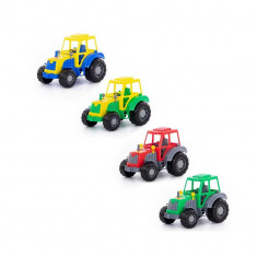 Tractor jucarie, dimensiune 28x17x18 cm, aspect realist, colorat foto