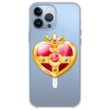 Husa personalizata apple iphone 15 pro max, magsafe, princess heart