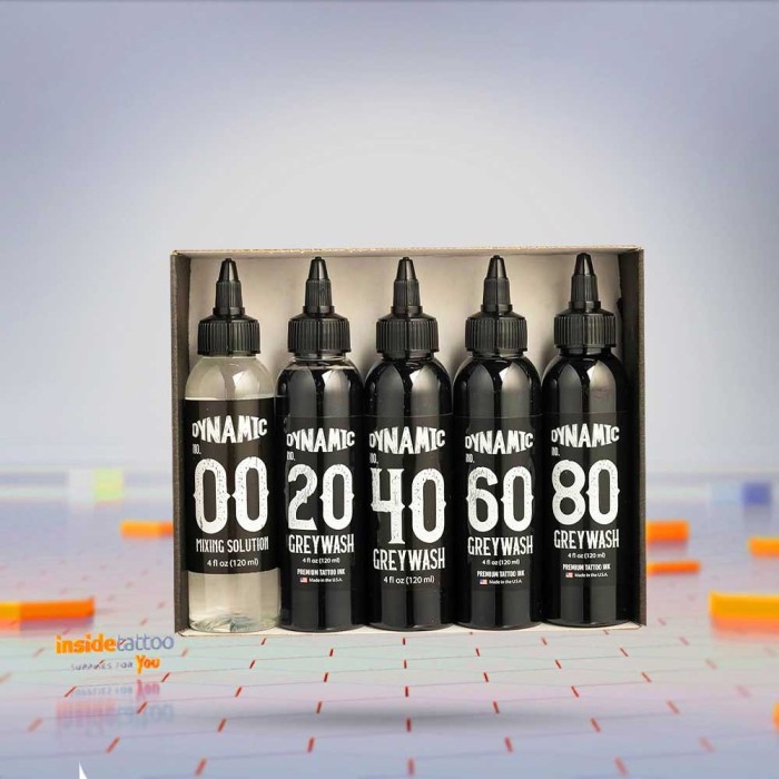 Tusuri - Greywash Set DYNAMIC - 5x120ml