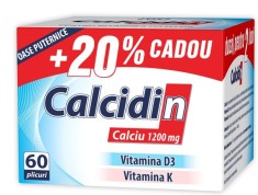 CALCIDIN 1200MG 60DZ PCH
