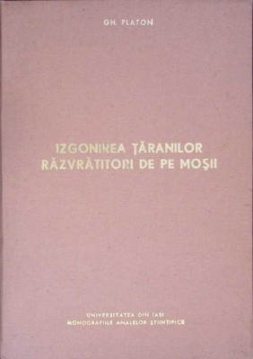 IZGONIREA TARANILOR RAZVRATITORI DE PE MOSIE-GH. PLATON-278406 foto