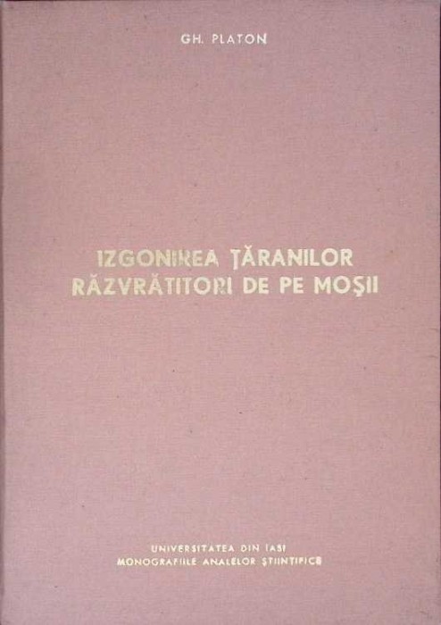 IZGONIREA TARANILOR RAZVRATITORI DE PE MOSIE-GH. PLATON-278406