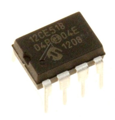 12CE518 8BIT CMOS MCU,12CE518,DIP8 TIP:PIC12CE518-04/P PIC12CE518-04/P MICROCHIP foto