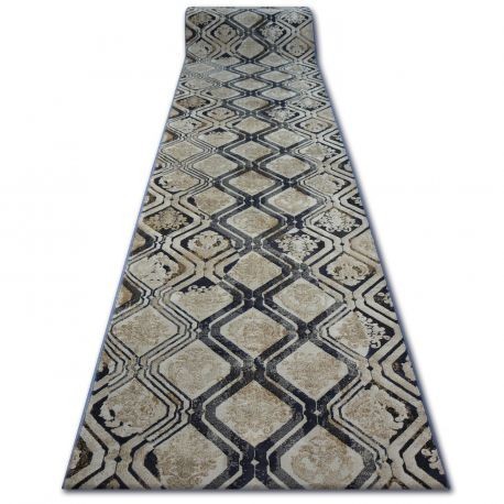 Traversa Drop Jasmine 031 ceaţă și albastru inchis, 80 cm