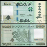 Liban 2023 - 100.000 livres UNC