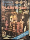 Planeta Sah - Literatura si jocurile mintii, Editia 1985, Uniunii Arhitectilor RPR - Carte Sah