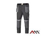 Pantaloni de lucru cu talie inalta Euroclassic, gri, marimea 52, Artmas ART794395