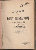 G. MEITANI - CURS DE DREPT INTERNATIONAL PUBLIC ( 1930 )
