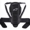 Protectie spate Alpinestars Nucleon KR-2, negru/rosu, marime XS