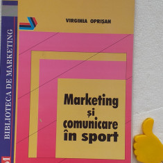 Marketing si comunicare in sport Virginia Oprisan