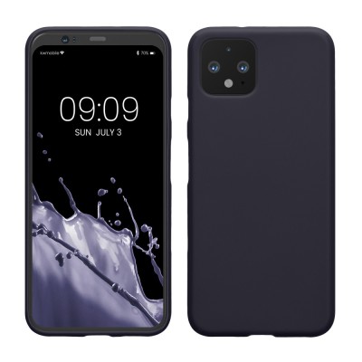 Husa Kwmobile pentru Google Pixel 4, Albastru inchis, Silicon, KWM000010ON014C foto