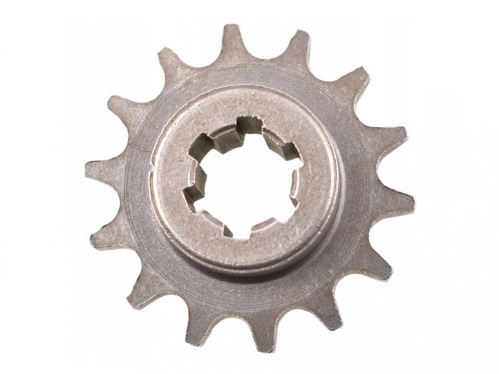 Pinion transmisie fata Pocket Bike, 14 dinti, T8F