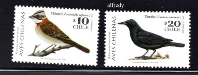 CHILE 1998, Fauna, Pasari, MNH, serie neuzata foto