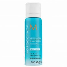 Moroccanoil Dry Shampoo Light Tones ?ampon uscat pentru par deschis la culoare 65 ml foto