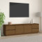 Comoda TV, maro miere, 176x37x47,5 cm, lemn masiv de pin GartenMobel Dekor