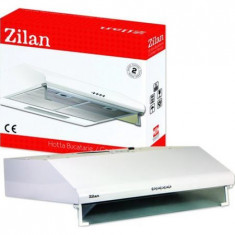 Hota traditionala Zilan ,capacitate de absorbtie 300 mc/h, filtre lavabile, alb