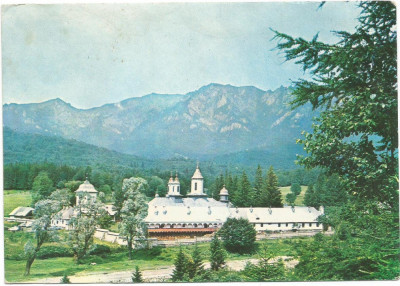 carte postala-PRAHOVA-Manastirea Cheia foto