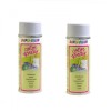 Pachet 2 x Vopsea Spray Auto Logan Gri Cometa Metalizata Dupli Color 400 ml, DUPLI-COLOR