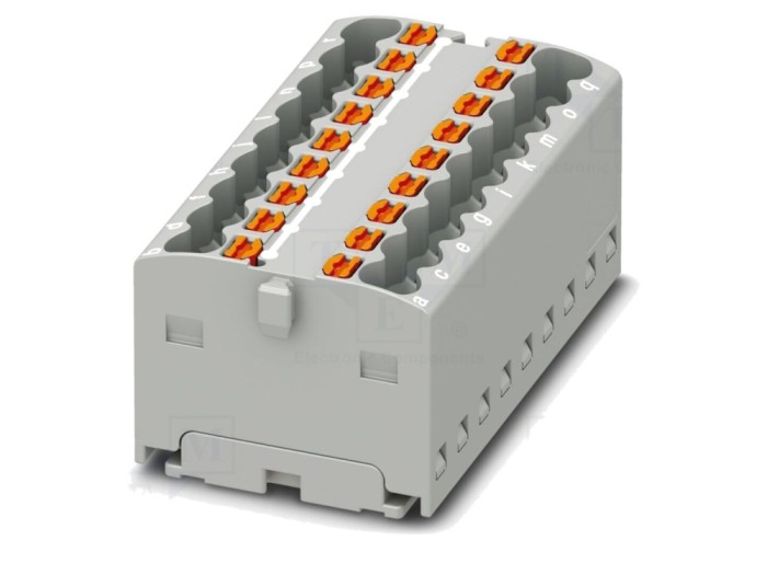 Conector de şine 17,5A 450V
