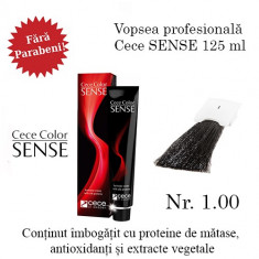 Cece Sense vopsea permanenta 125 ml FARA PARABENI nr.1. foto