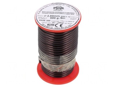 S&amp;acirc;rmă dublu emailată 2,8mm 0,5kg Cu foto