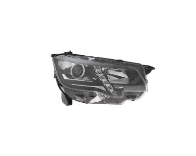 Far Peugeot Partner/Rifter, 06.2018-, montare fata, dreapta, cu lumini de zi tip LED; H1+H7+LED+PY21W; electric; cu becuri; halogen; marcaj &amp;amp;quot;Peu foto