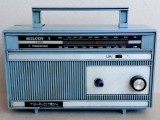 Radio portabil romanesc MILCOV 7 - TEHNOTON RST 1-82, neprobat, se vinde pentru piese, Analog