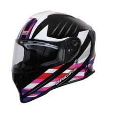 Casca moto integrala, Origine Dinamo Foolish, culoare negru/roz, marime M Cod Produs: MX_NEW 2030150164009M