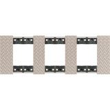 Rama ornament 3P Living Now optic KA4802M3MM, Bticino