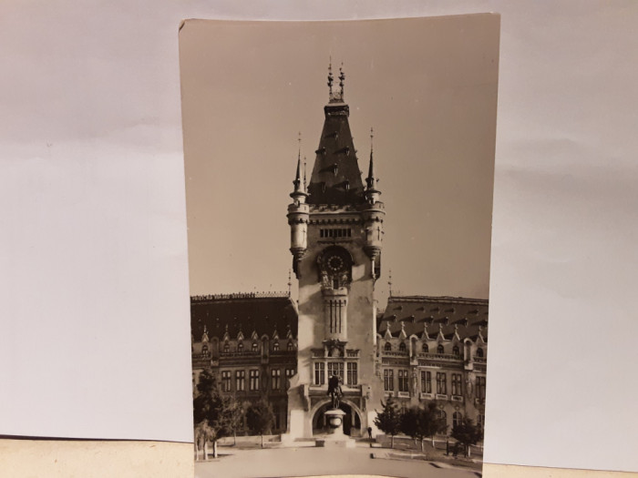 Iasi - Palatul Culturii - carte postala circulata 1957