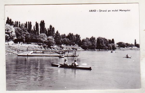 bnk cp Arad - Strand pe malul Muresului - uzata