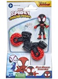 Hasbro Disney Marvel Spidey And His Amazing Friends - Miles Morales Spider-man With Bike Action Figure (f4002)