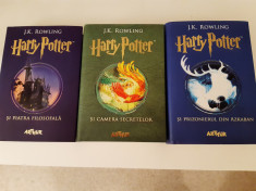 Set carti Harry Potter vol.1, 2, 3 foto