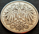 Moneda istorica 10 HELLER - AUSTRIA (AUSTRO-UNGARIA), anul 1894 *cod 3650, Europa
