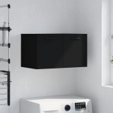 VidaXL Dulap de perete, negru, 60x36,5x35 cm, lemn prelucrat