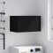 vidaXL Dulap de perete, negru, 60x36,5x35 cm, lemn prelucrat 830037