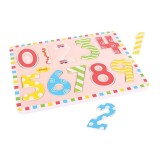 Puzzle mare 123, BigJigs Toys