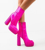 Cumpara ieftin Botine dama Afolayan Fuchsia