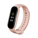 Bratara Fitness Techstar&reg; M6, Ecran 0.96&quot; inch, Bluetooth 4.2, IP66, Monitorizare Puls, Tensiune, Temperatura, Oxigen, Calitate Somn, Roz