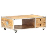 Cumpara ieftin Masuta de cafea, 89x59x33 cm, lemn masiv de mango nefinisat