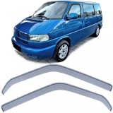 Deflector de vant, deflector de ploaie, protectie &icirc;mpotriva vantului, negru, potrivit pentru VW T4 Bus Transporter 90-03 Performance AutoTuning