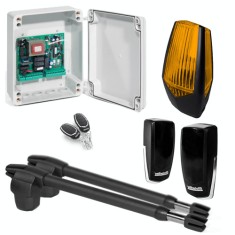 Kit automatizare poarta batanta 2x3m -MOTORLINE LINCE400-KIT