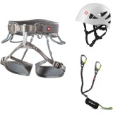 Kit de Via Ferrata OC&Uacute;N Via Ferrata Twist Shard Set M/XL