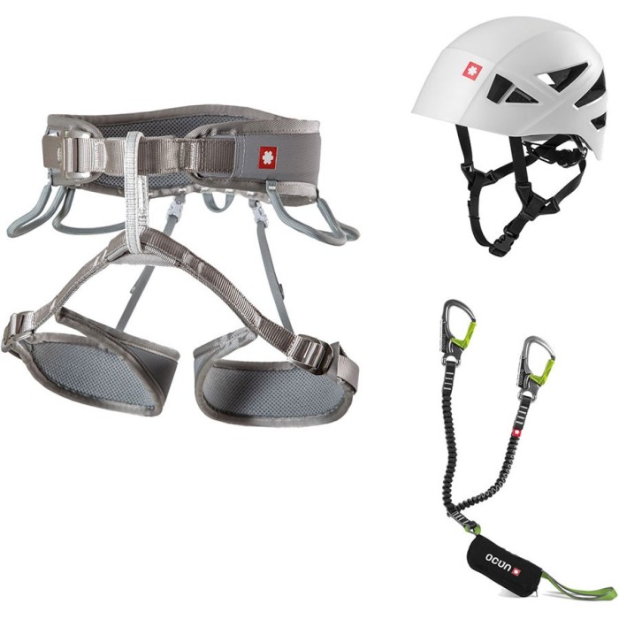 Kit de Via Ferrata OC&Uacute;N Via Ferrata Twist Shard Set M/XL