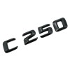 Emblema C 250 Negru, pentru spate portbagaj Mercedes, Mercedes-benz