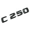 Emblema C 250 Negru, pentru spate portbagaj Mercedes