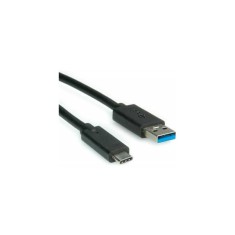 Cablu Date/ Incarcare usb Tip C, Active, 1m, negru, usb 2.0 tata la usb type-C